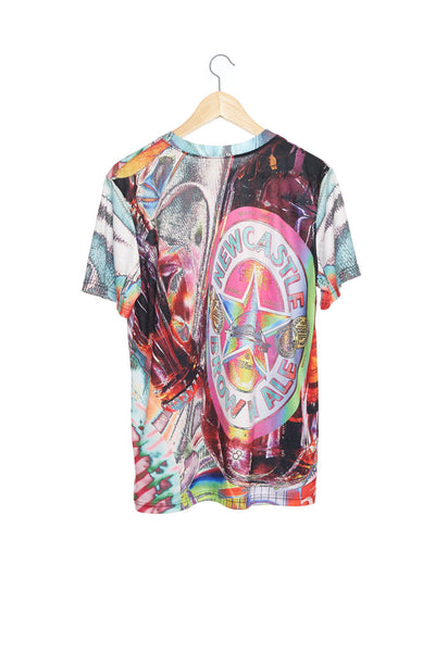 Andy Collection- British Supermarket Inspired Full Print T-Shirt - Glasses(Bright) - Johan Ku Shop