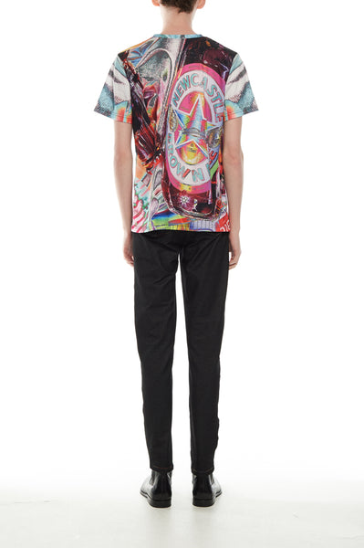 Andy Collection- British Supermarket Inspired Full Print T-Shirt - Glasses(Bright) - Johan Ku Shop