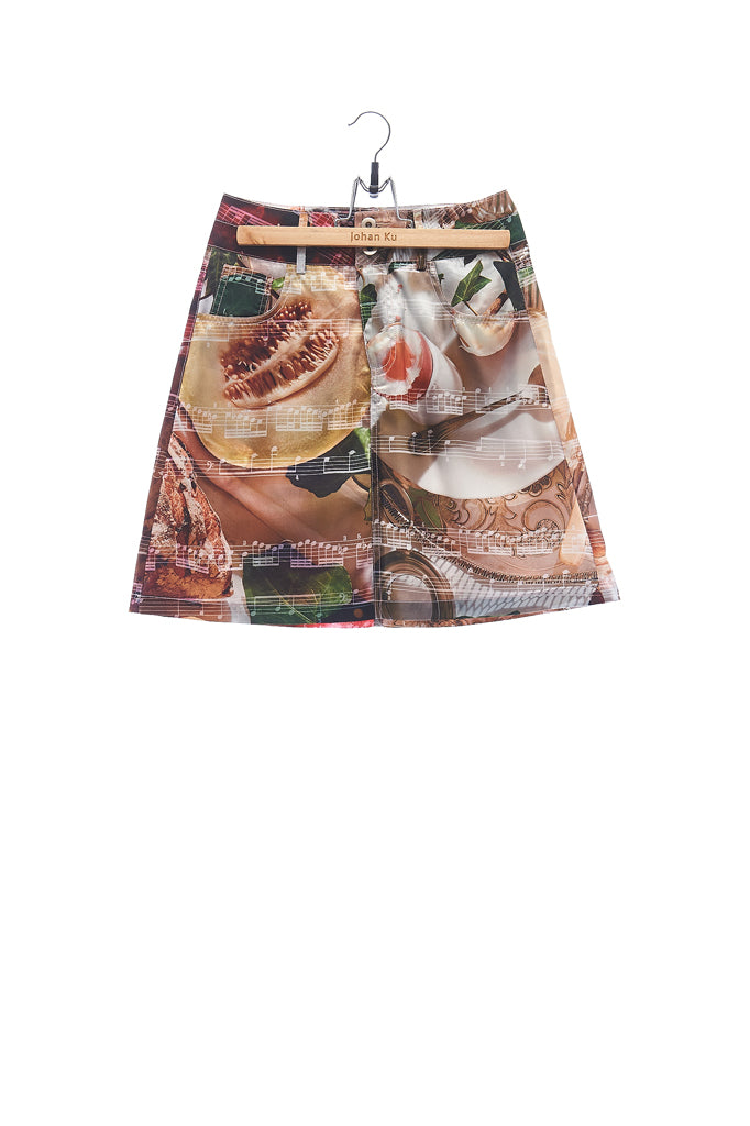 Elioliver Collection- "Call Me By Your Name" Inspired Image Printed Skirt - Johan Ku Shop