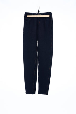 Sean Collection- Knitted Elastic Jeans